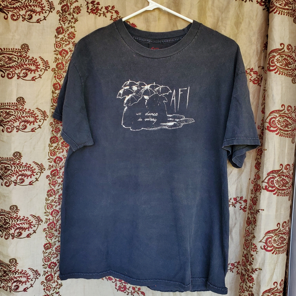AFI We Dance In Misery 2000's Concert Tee Size L